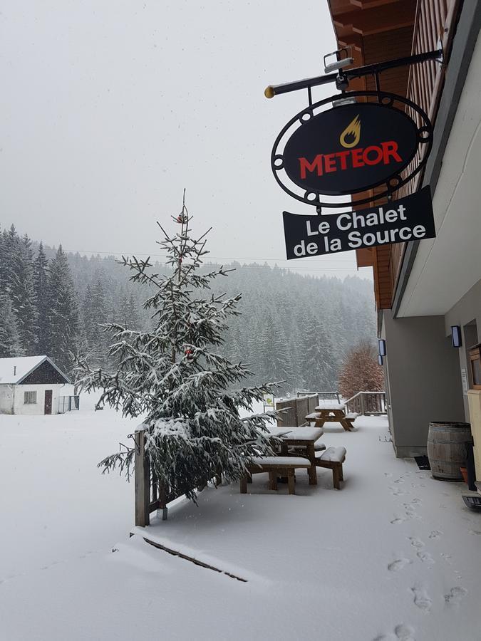 Le Chalet De La Source Mouthe Buitenkant foto